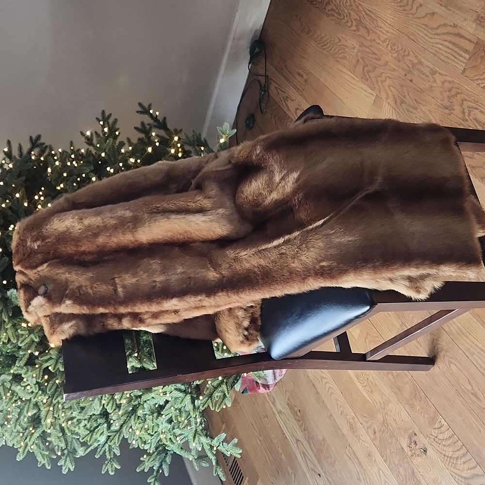 Dennis Basso Faux Fur Coat - Picture 4 of 4